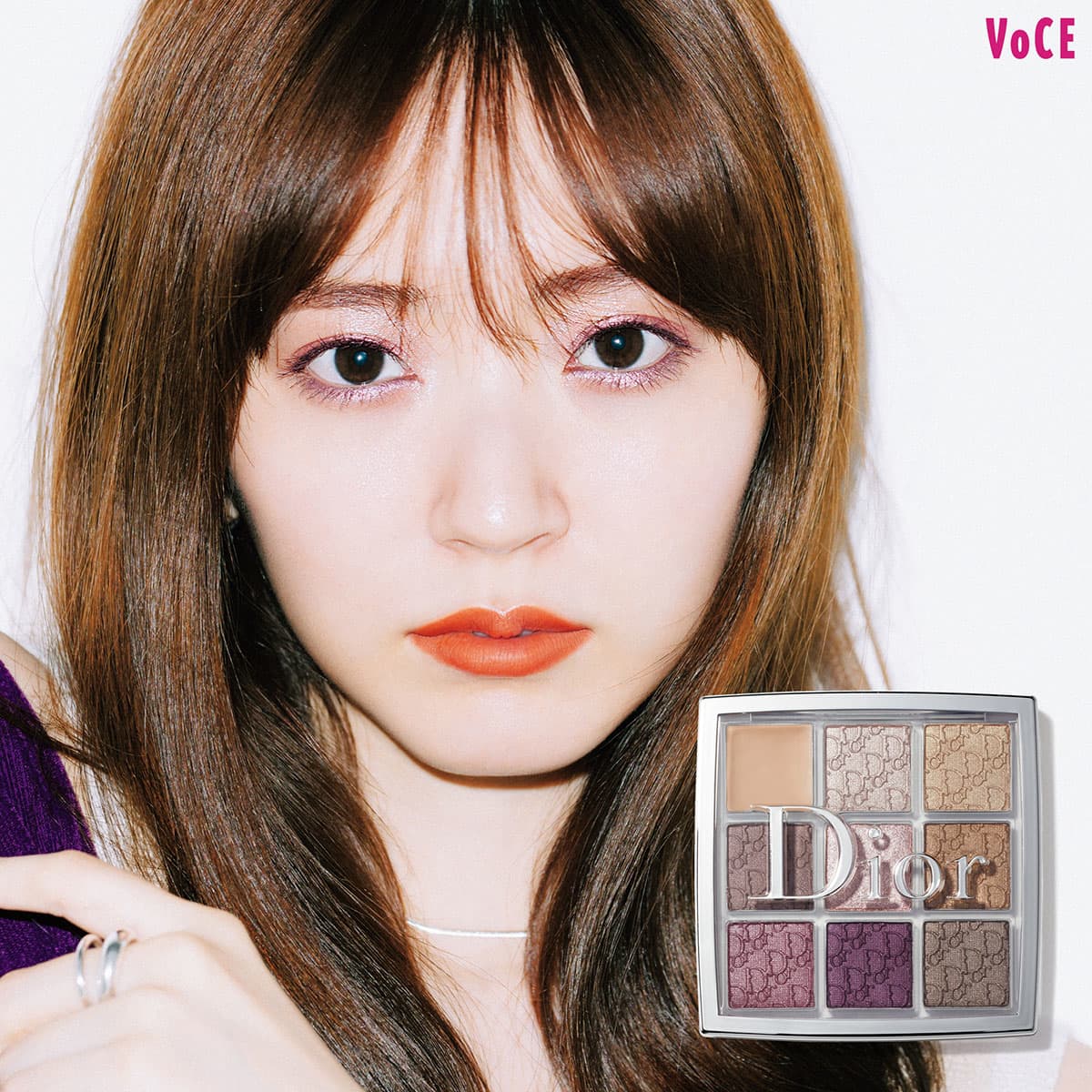 ケバくならない！【ディオール】の9色入りアイパレで華やかパープル