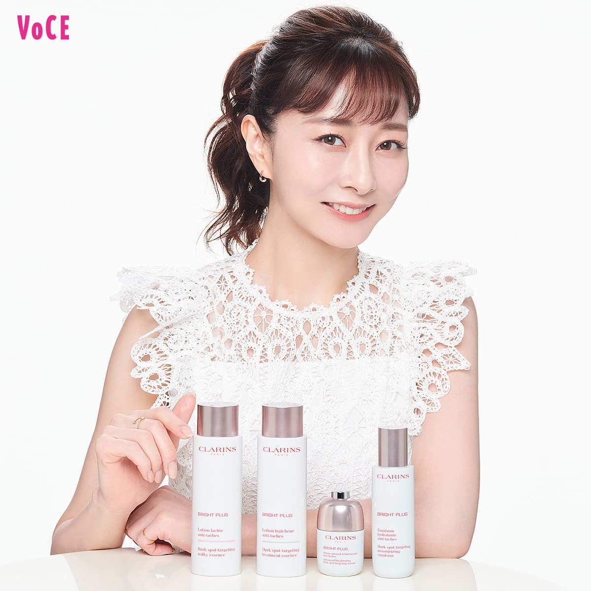 石井美保さん】のブライトニング大作戦！「クラランスで透明感を底上げ