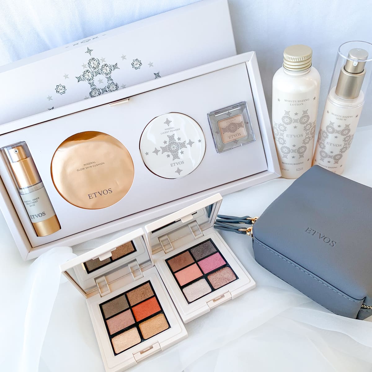 エトヴォス　ホリデーコフレ クリスマスコフレ・エトヴォス】11／2発売・人気の4色パレットが6色