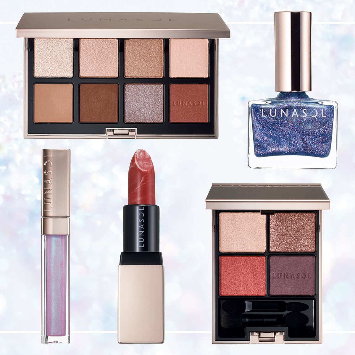 クリスマスコフレ【ルナソル】最強ブラウンアイパレに注目