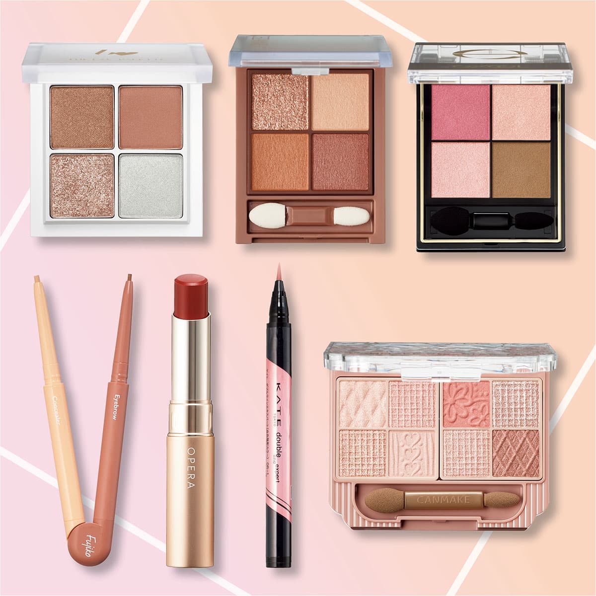 プチプラ25ブランドの【夏コスメ】一気見せ！キャンメイク・オペラ