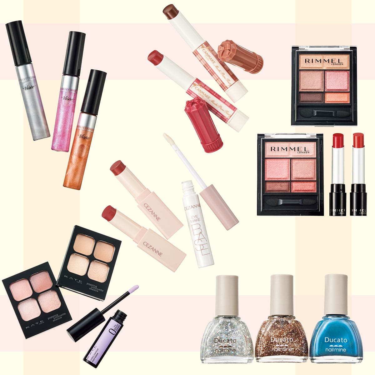 春の新作プチプラコスメはツヤが気になる！【キャンメイク・ケイト他