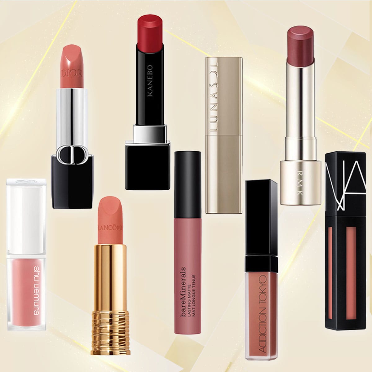 飲み会リップ】落ちない！エディターおすすめ神・デパコスリップ9選