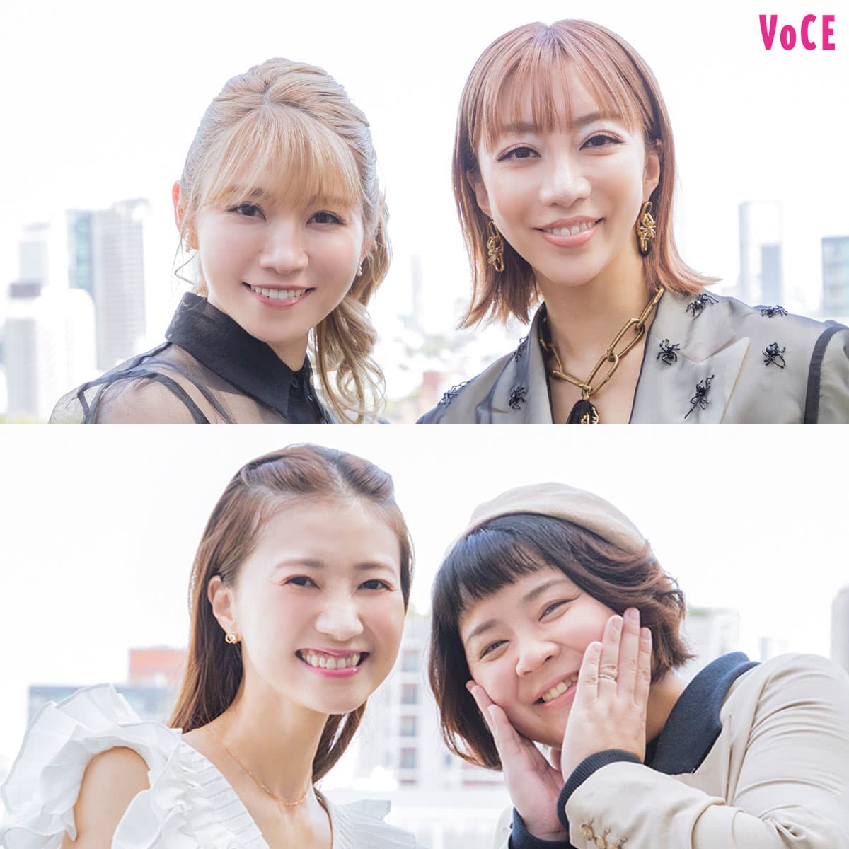 美弥るりか、夢咲ねね、天寿光希、天真みちる】元宝塚歌劇団OG4名が