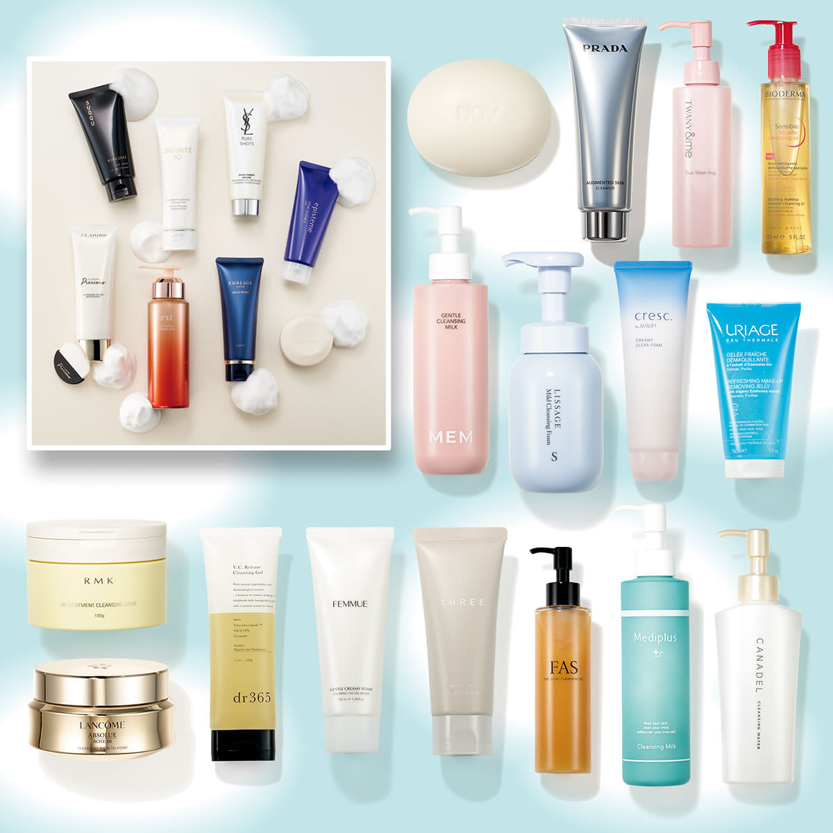 beauty selection 5品　クレンジング　洗顔　化粧水　美容液等 正しい【クレンジング・洗顔】の選び方とおすすめ新作アイテム27選