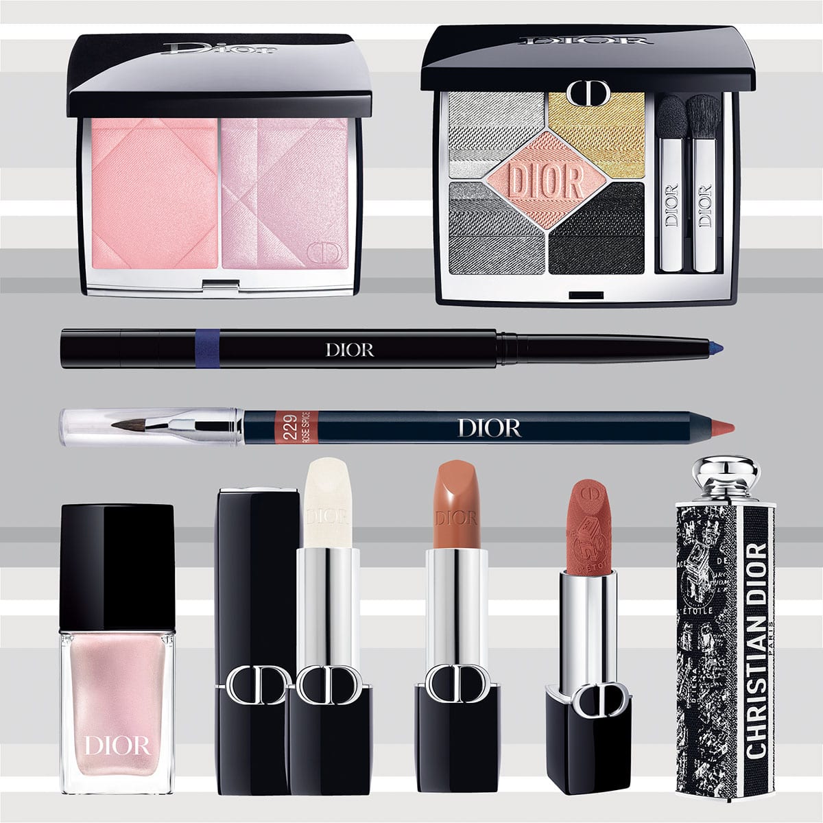 ディオール】の秋コスメ一気見せ！新作チーク＆ハイライトパレットが
