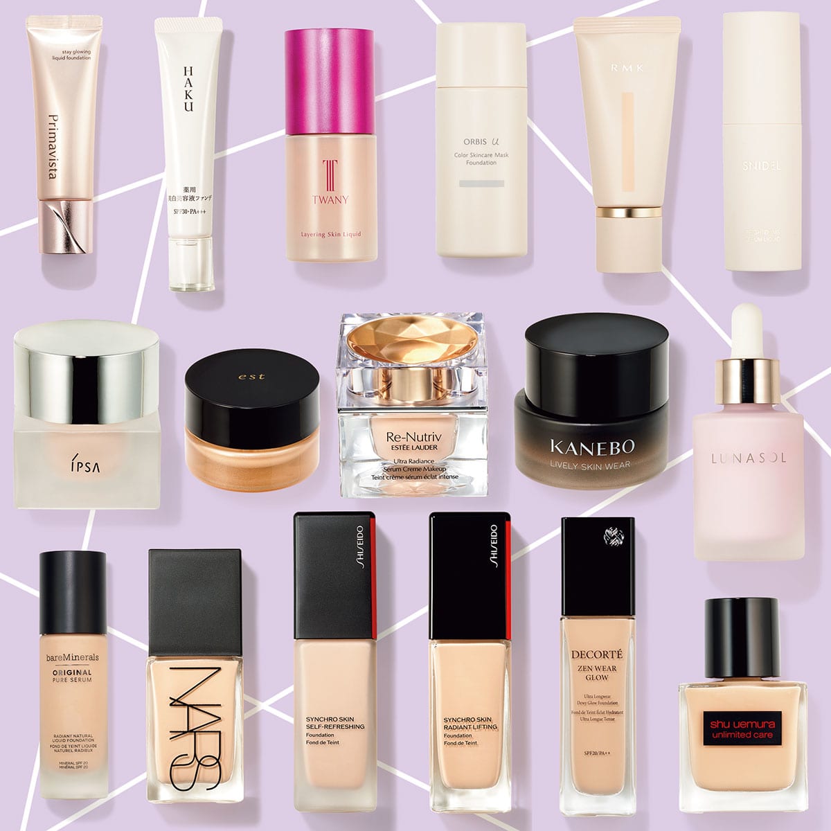 2024年秋冬新作【リキッド・クリームファンデ】高保湿アイテムが大豊作