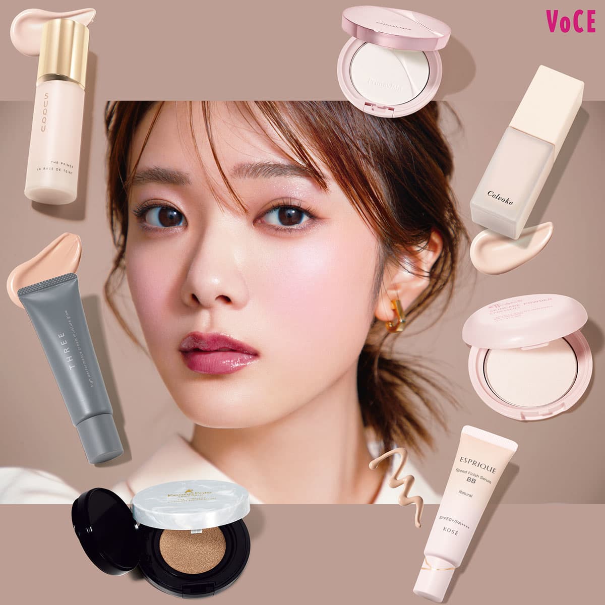 ヘアメイク長井かおりさんの厳選コスメ】うるみ肌ベースメイクアイテム