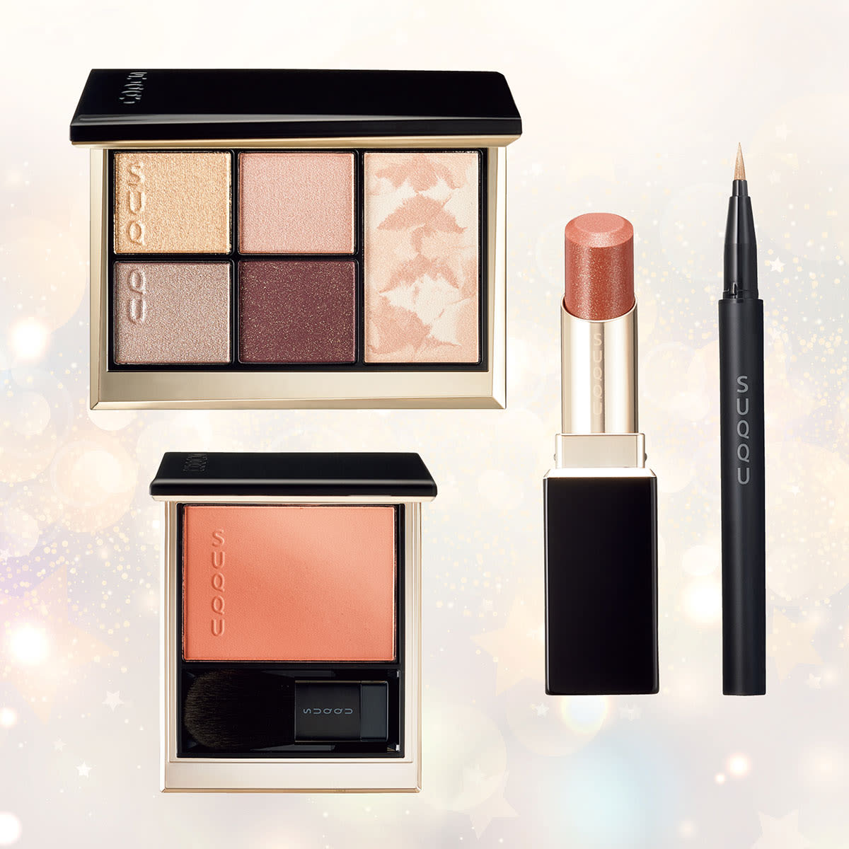 SUQQU・クリスマスコフレ】温もりのあるカラーで冬のメイクに彩りを