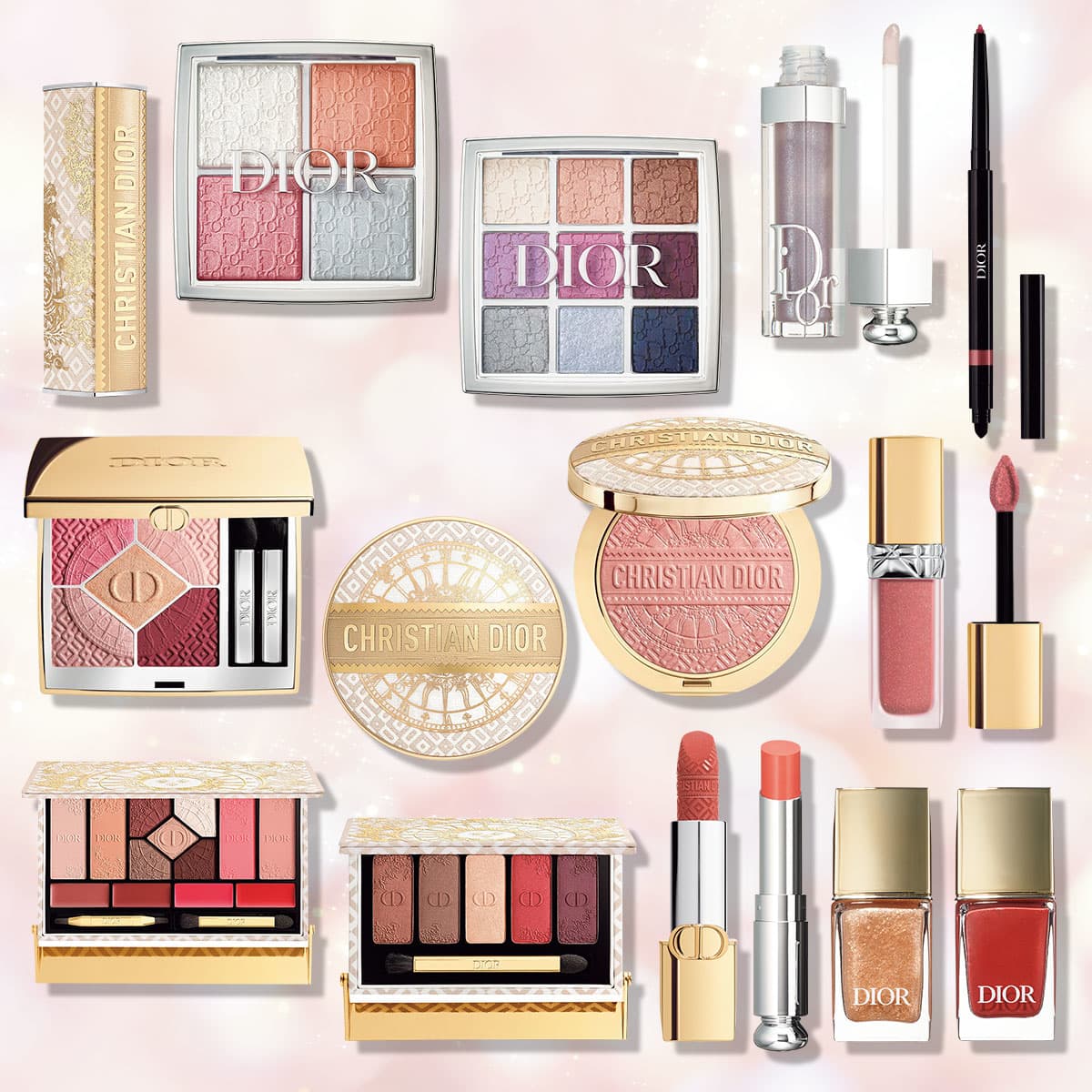 ディオール・クリスマスコフレ】舞踏会をイメージした煌びやかなコスメ