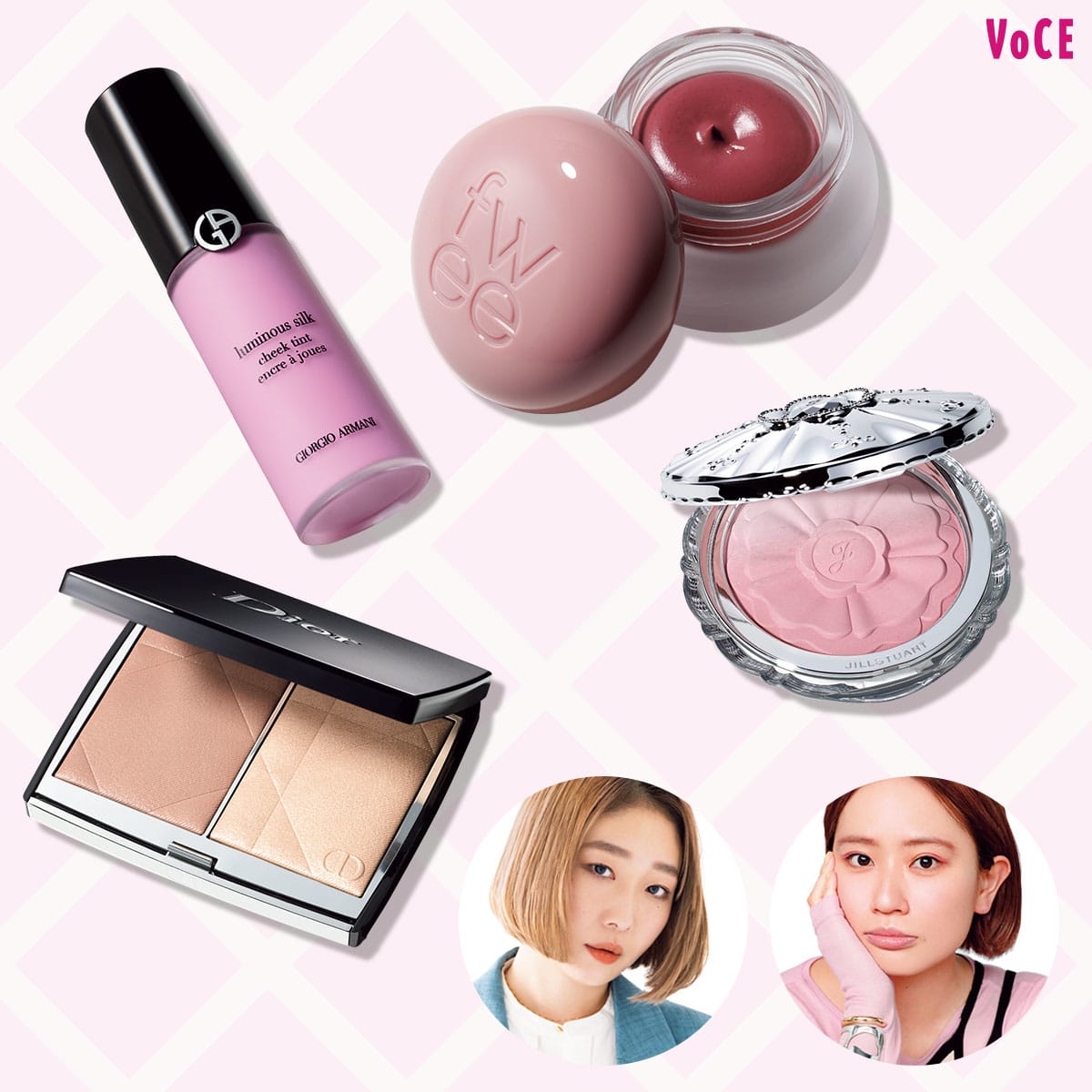 ニューウェイズ モデーア チーク ファンデーション メイクパレット ヘアメイク林由香里・福岡玲衣が厳選！愛用チーク12選〈カラー別〉【秋