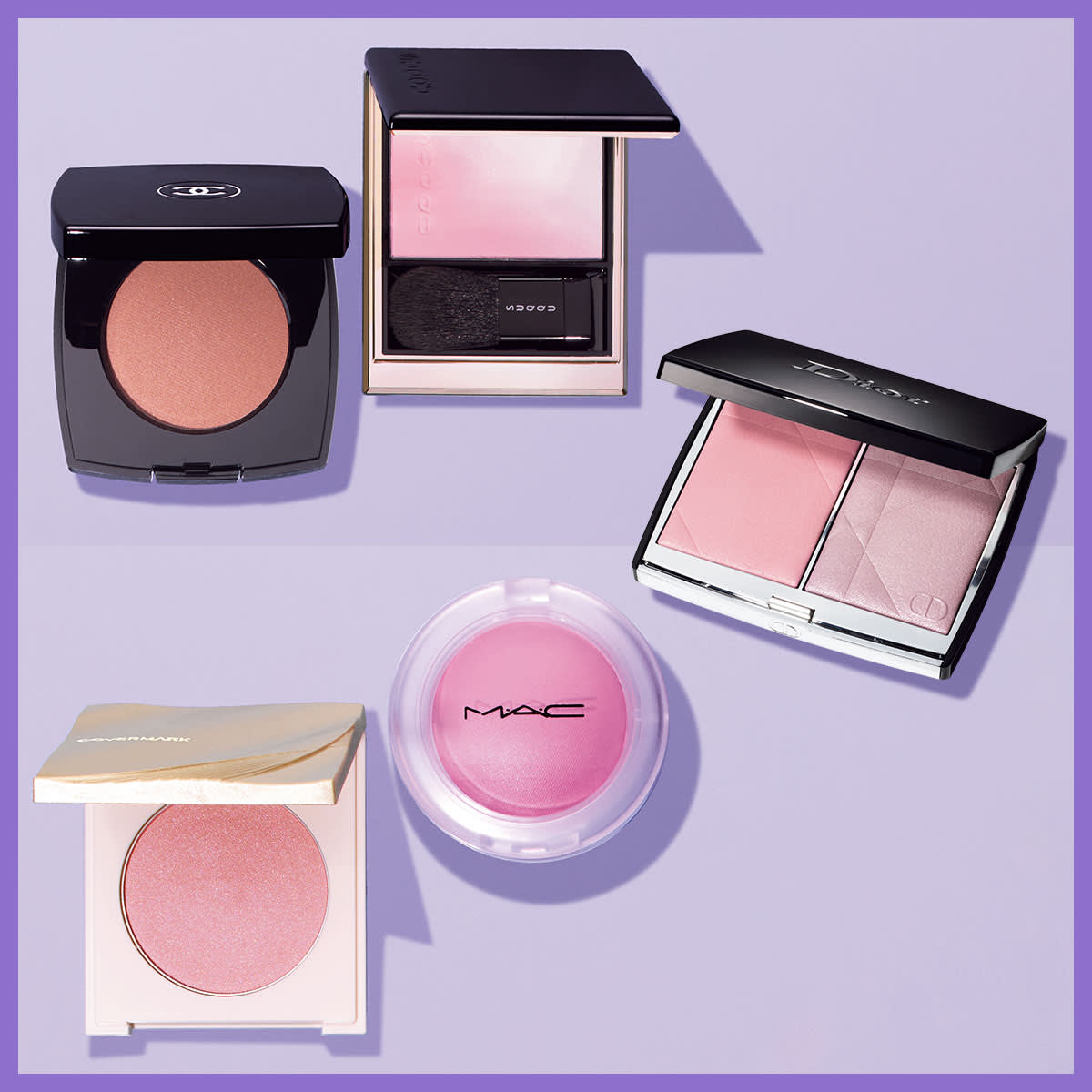 チーク・ハイライトTOP5】透明感爆発の青みピンク大集結！【ベスト