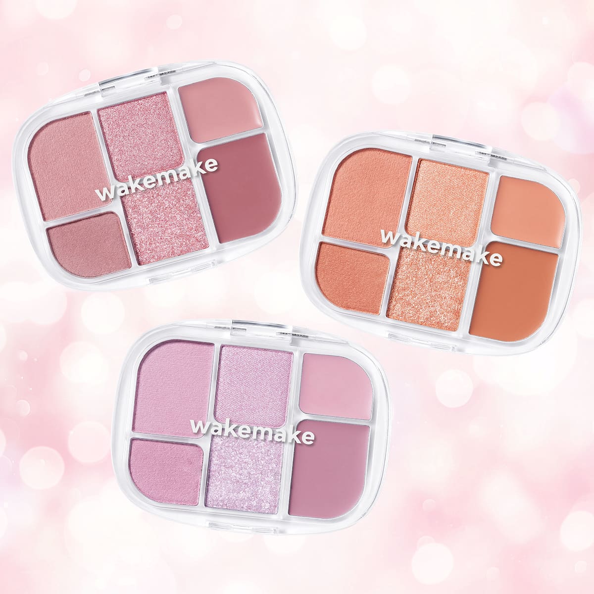 メイクパレット WAKEMAKEの春新作コスメ2025】3/14発売！今っぽ「透けミュート顔」が