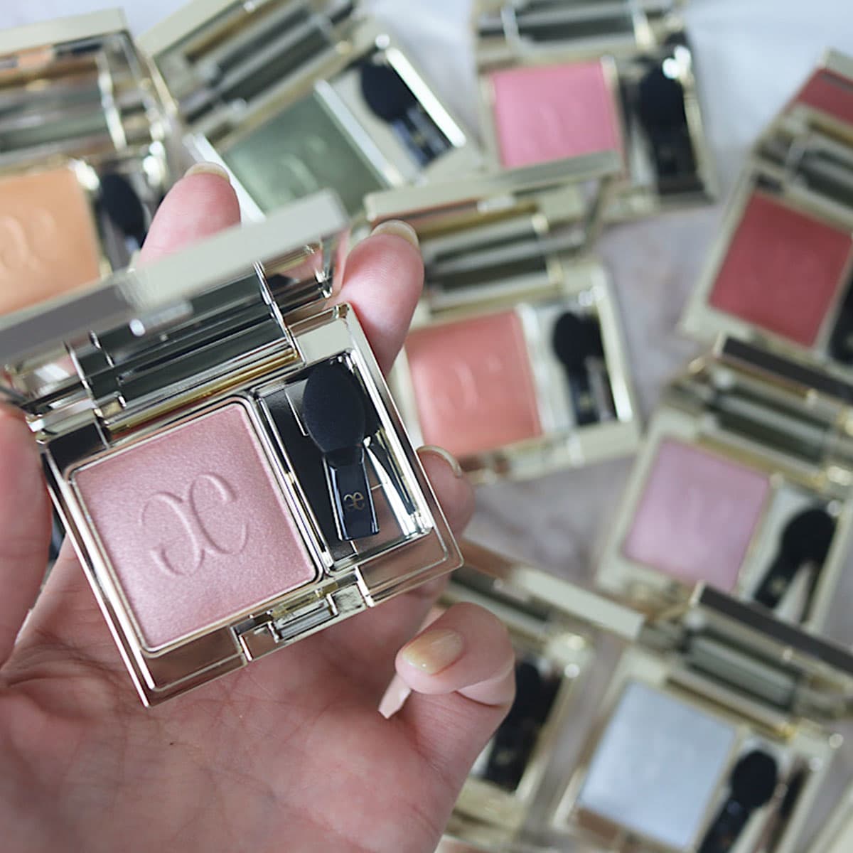 エレガンス「プレジール アイズ」を全色スウォッチ！イエベ、ブルベ別