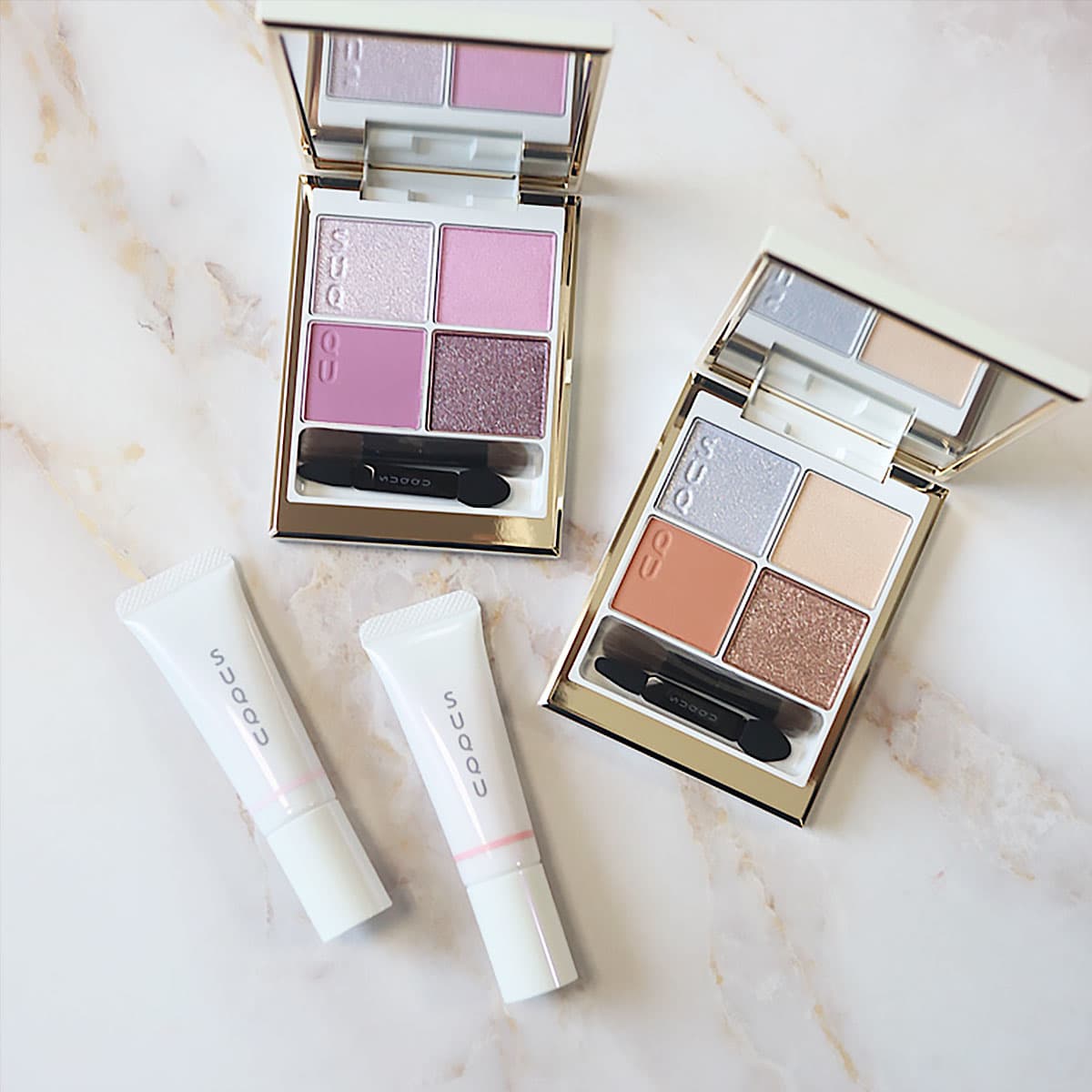 SUQQUの「2025年クリスマスコフレ」全色スウォッチ！イエベ、ブルベ別