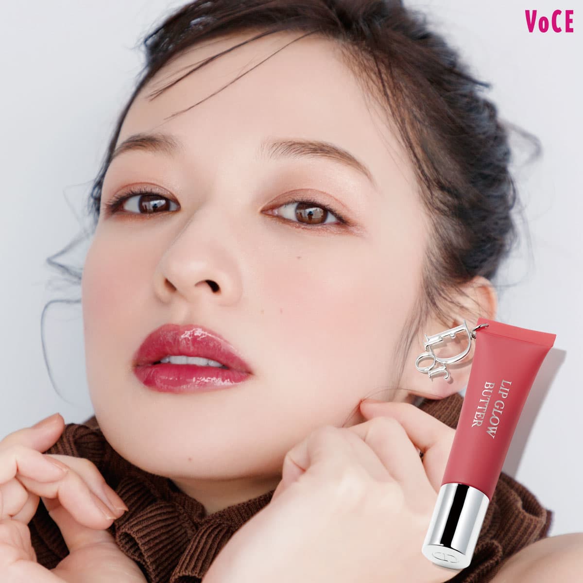 ディオールのピンクリップで秋メイク！〈森絵梨佳〉【秋メイク2025