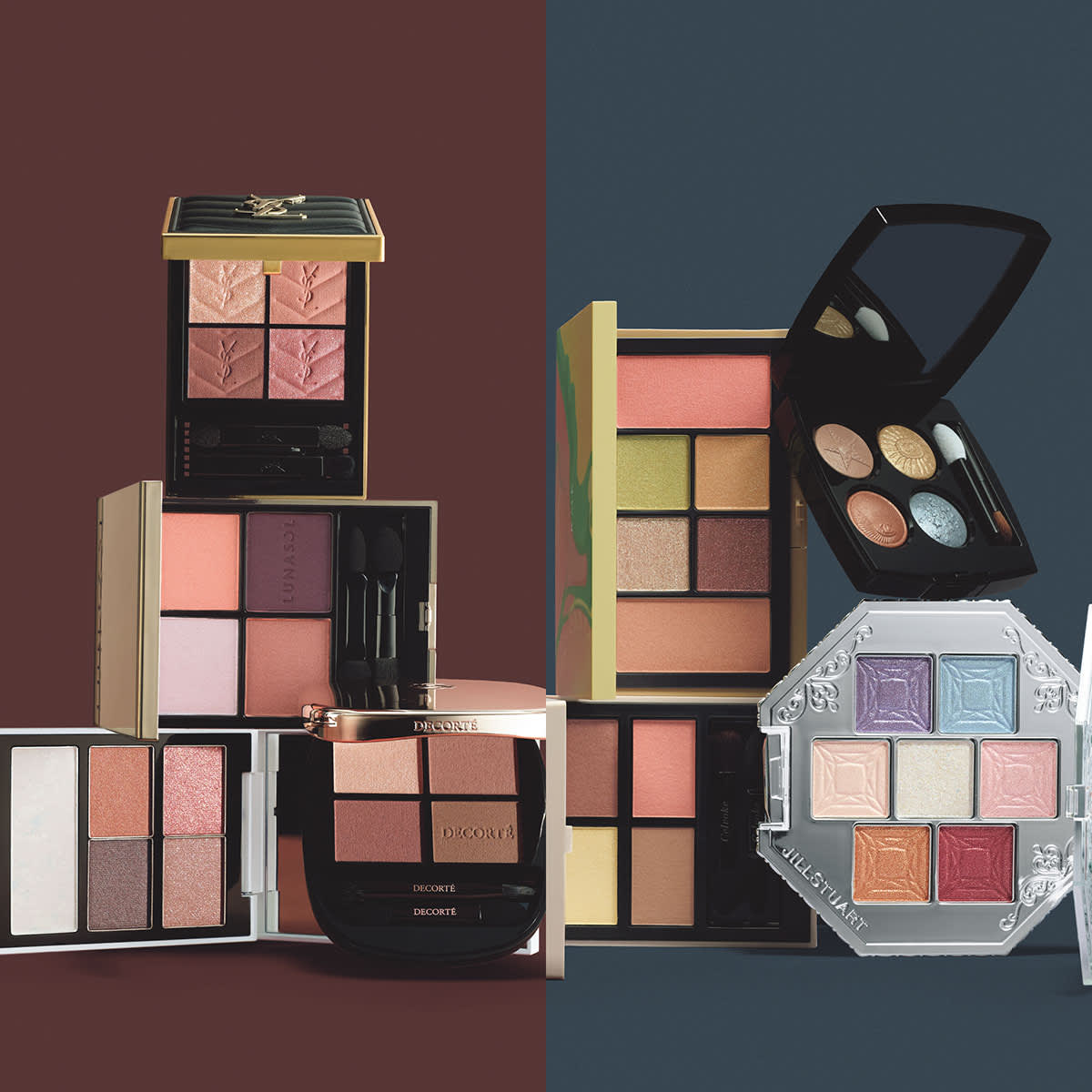 美品　コスメまとめ　デパコス　DIOR CHANEL LUNASOL 化粧品 2023-autumn-makeup-