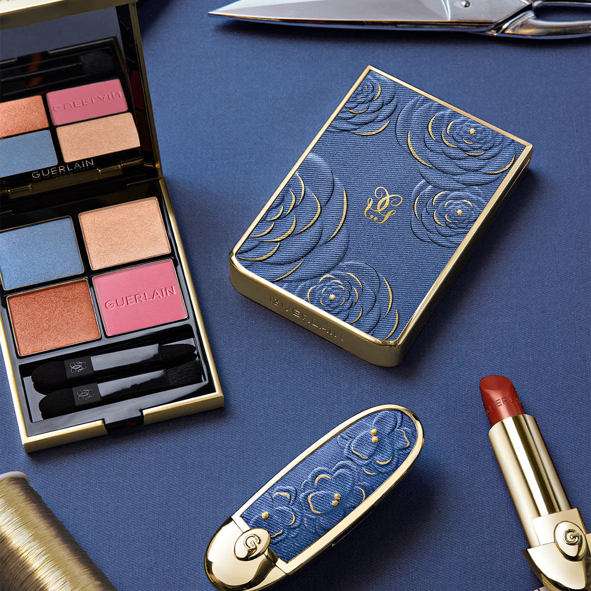 ゲランの春コスメ2026】アップサイクルデニムをまとった輝き溢れる新作