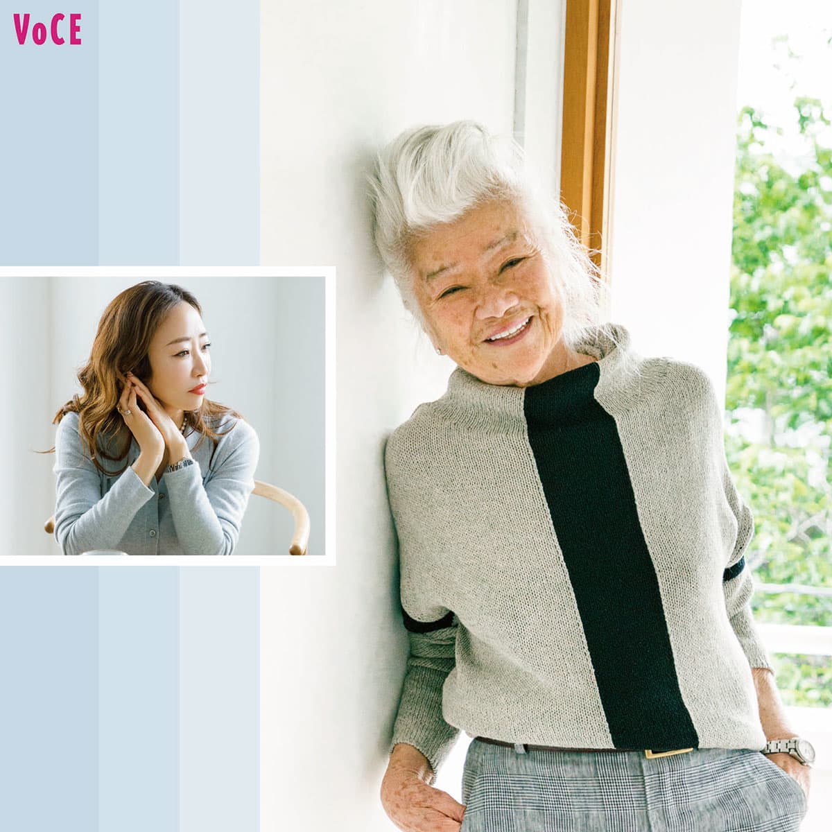 神崎恵×島田順子】「シミやシワも、ともに生きてきた証なんです 