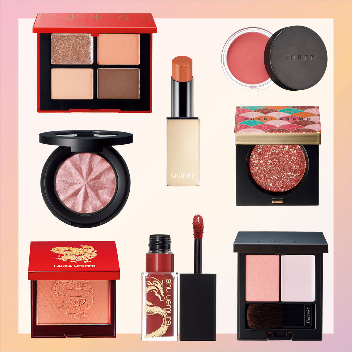1／1発売の春コスメ】8ブランド一気見せ！【NARS・THREE・シュウ 