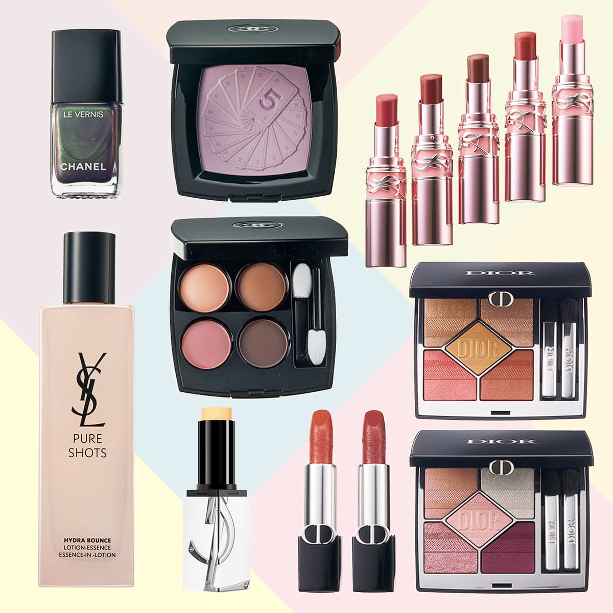 2024秋コスメ】新作が気になる注目のブランド3選【シャネル・DIOR・YSL 