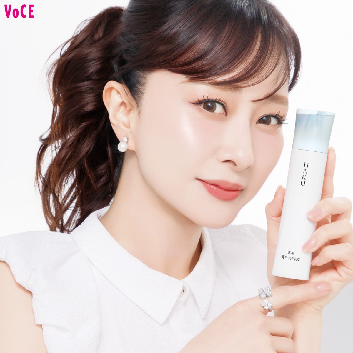 美白賢者」石井美保さんが語る【私が「HAKU」を選ぶ理由】[PR 
