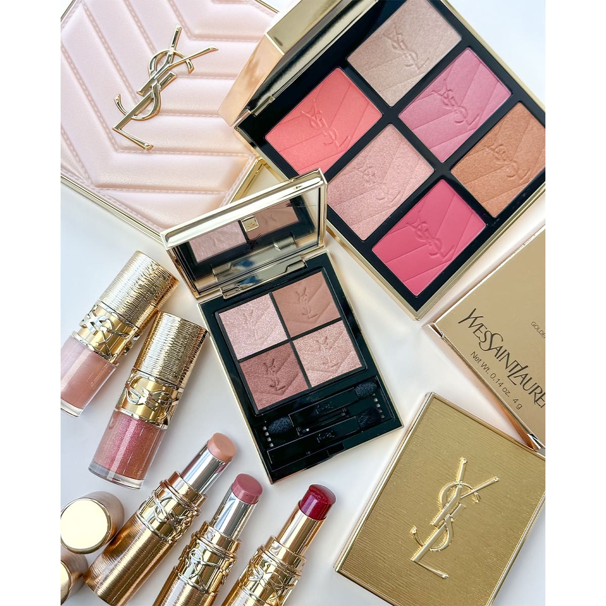 YSL・クリスマスコフレ2025】リッチな“ゴールド”の輝きを宿すノエル 