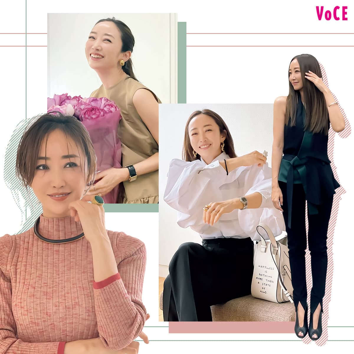 処分価格神崎恵さん着用Gianvito Rossi 黒 NOVA 神崎恵】お仕事スタイル＆休日スタイルSNAP【豪華16ルック】【神崎恵