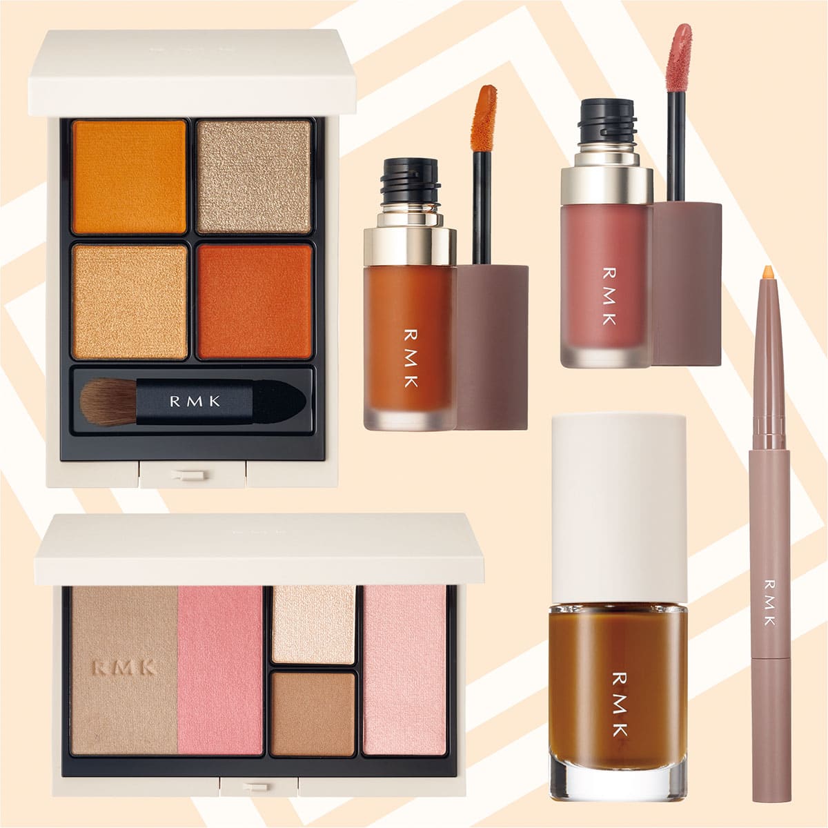 ●【新品未使用】RMK　コスメまとめ　4点セット RMK・秋コスメ2024】を一気見せ！骨格活かしのフェイスパレットが便利