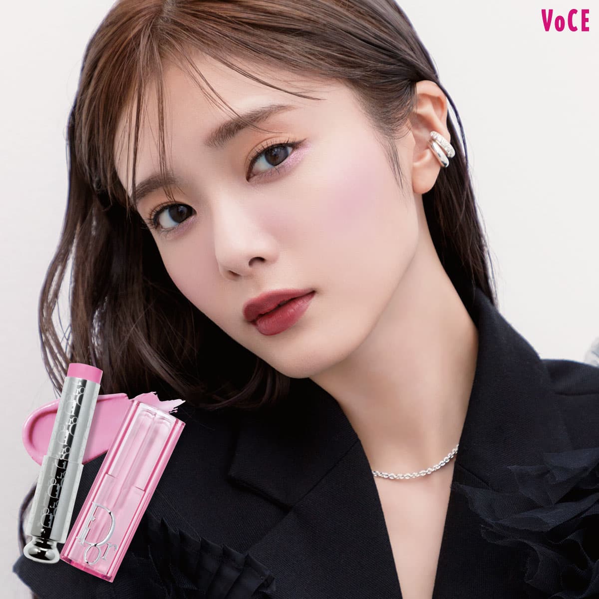 Dior & Tom Ford メイクアップセット 田村保乃】ディオールの新チークで彩る！秋のピンクメイク【秋メイク