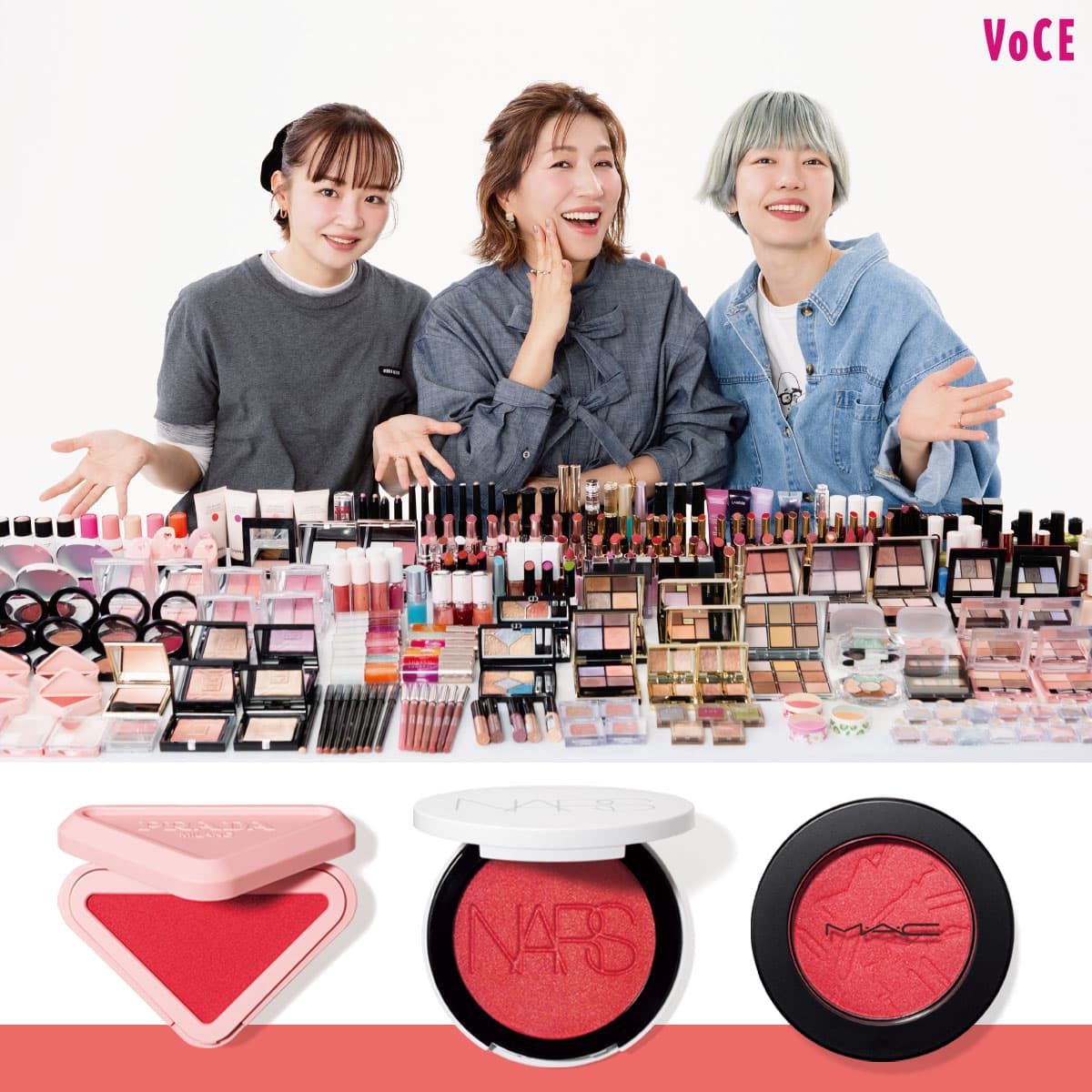 新品 限定商品 ナタリーレテ コラボチーク 8個セット 夏新色ヘアメイク座談会】トマトレッドでほてりチーク！【2026夏新作