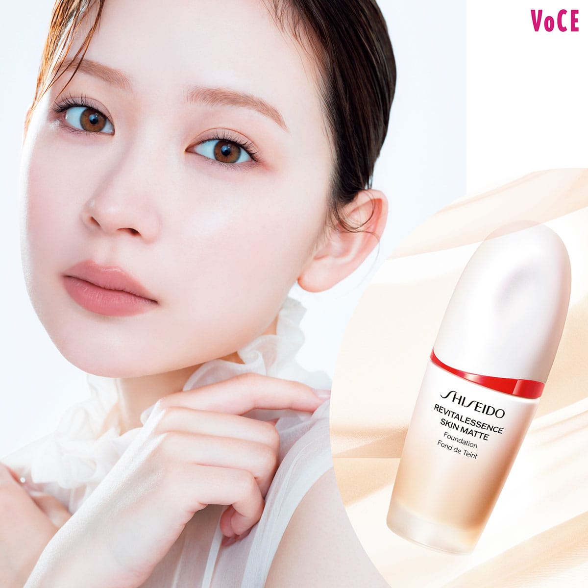伝説の「ファンデ美容液」からついに第二弾！カバー、なのに、透明感