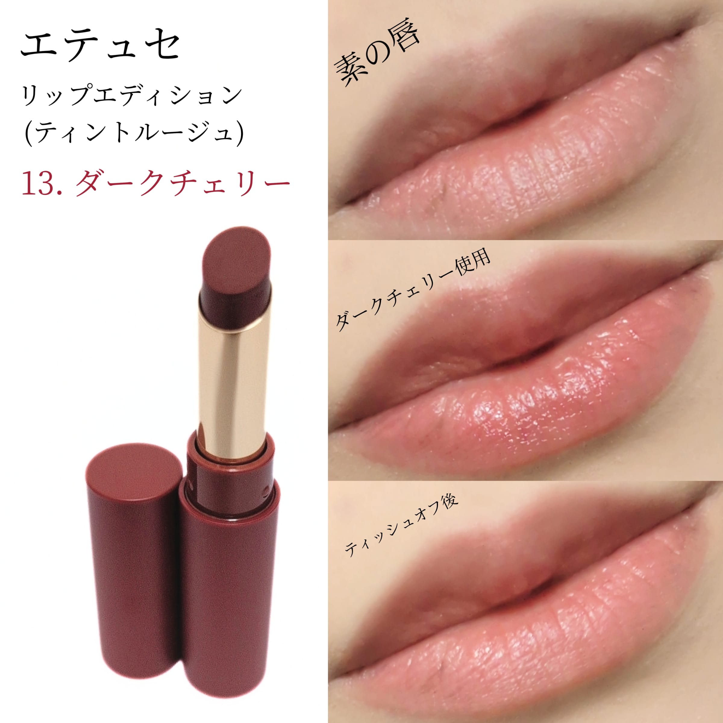 美容好きVOCE会員が使ってみた！エテュセ リップエディション