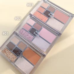 Milk Touch】アイシャドウ、チーク、ハイライトが入った3in1パレットに