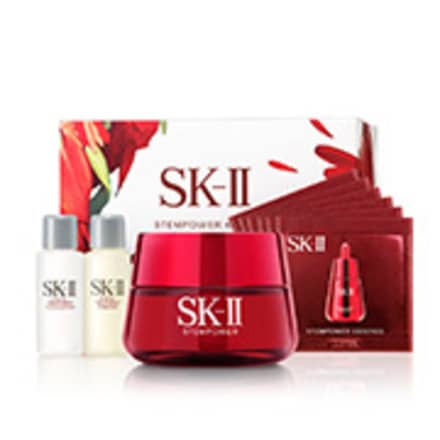 SK-II エスケーツー Xmas ステムパワーキット レッド フラワー