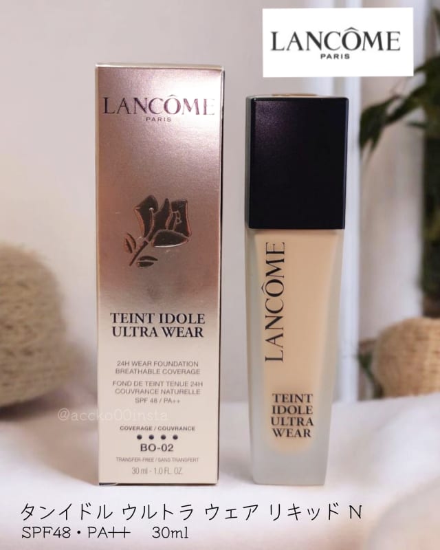 acckoさんの「ランコム タンイドル ウルトラ ウェア リキッド N」の