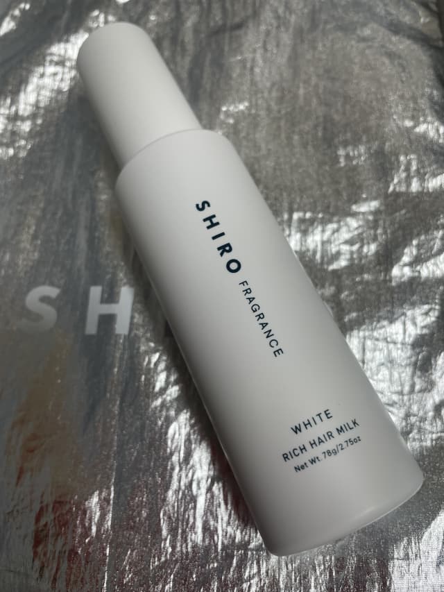 yamamonさんの「SHIRO ホワイト リッチヘアミルク」のクチコミ詳細