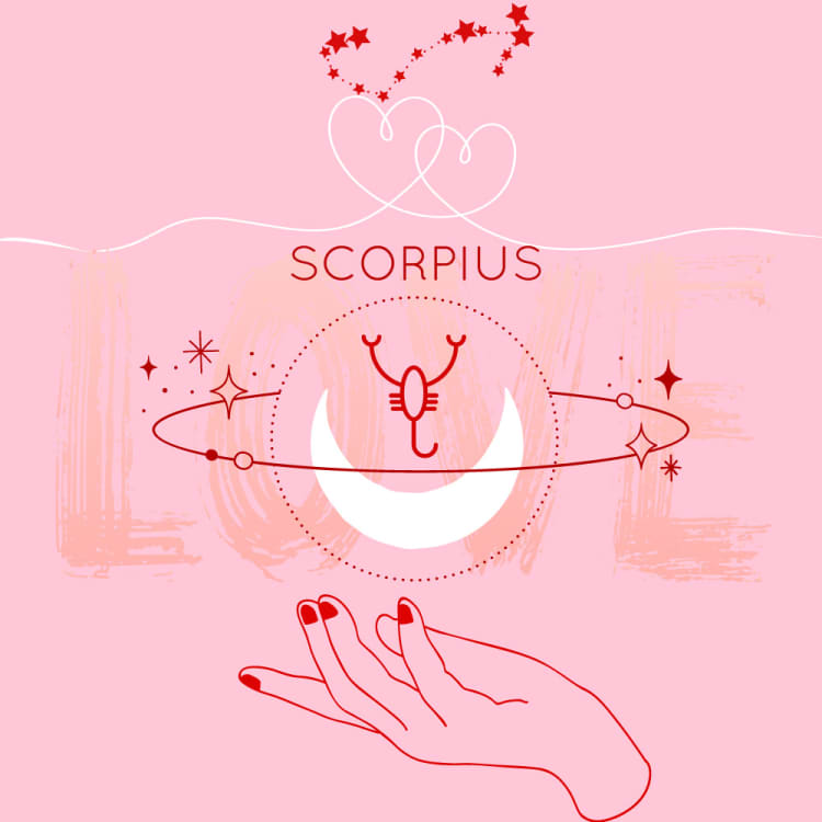 Scorpio kawaii zodiac sign - Scorpio Zodiac Sign - Sticker | TeePublic