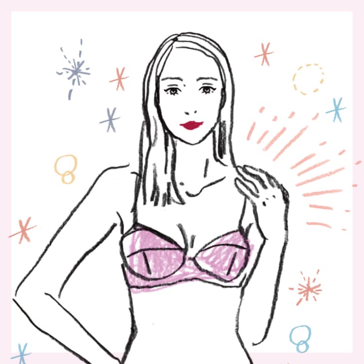 下着で美バストになる方法。痩せなくても美ボディラインは作れます。