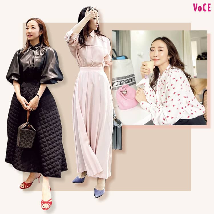 【神崎恵】柄、モノトーン、淡色のコーデ見本帳10LOOKS!