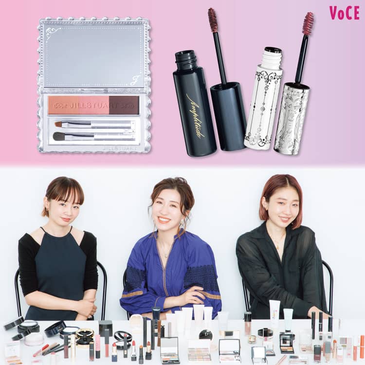 カラー眉が大ブーム!ヘアメイクの推し色は【ピンク&パープル】