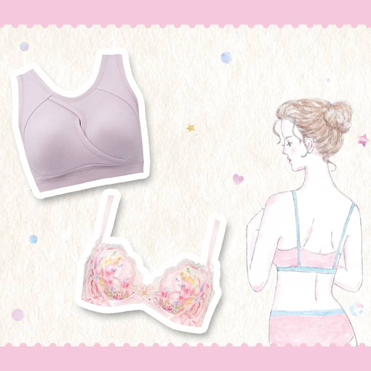 美胸は一日してならず!昼も夜も【補正力重視ブラ】で上向きおっぱいキープ