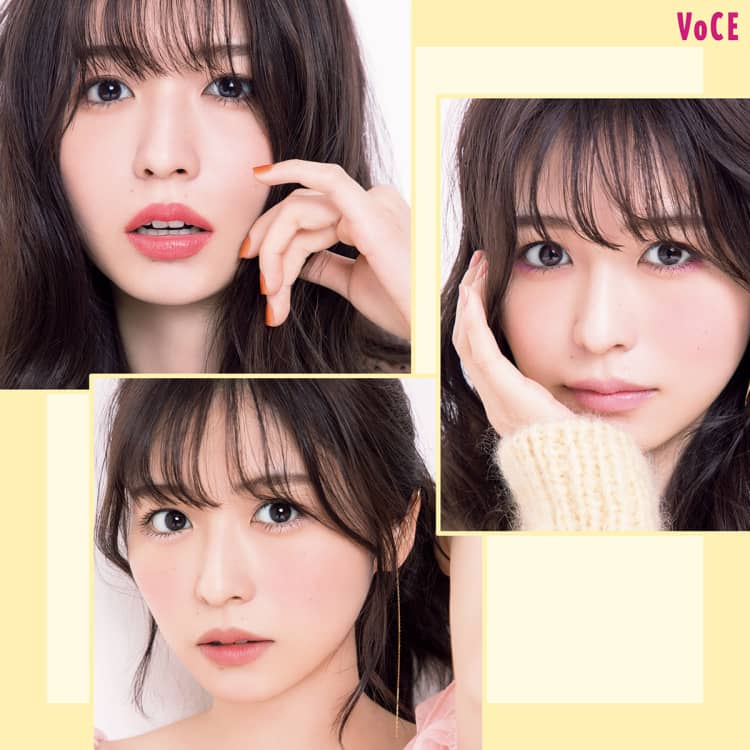 【長濱ねる】春新色でつくる新しい顔3つ