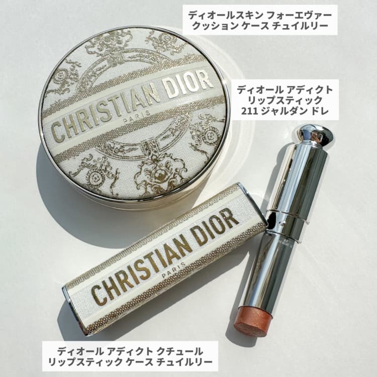 Dior ホリデー限定 リップケース チュイルリー - 口紅