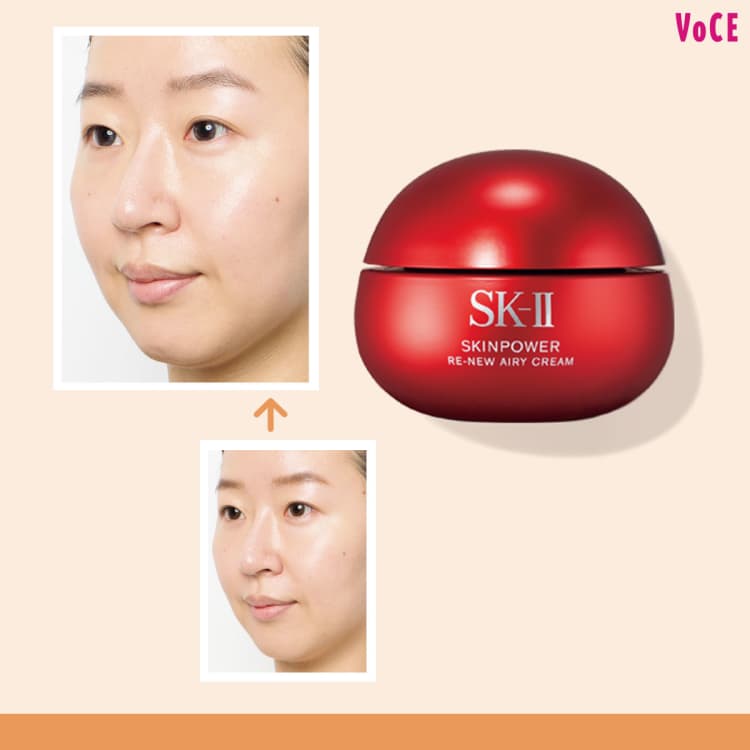 たるみ＆毛穴】をケアする話題のSK-IIのクリームの実力を実験