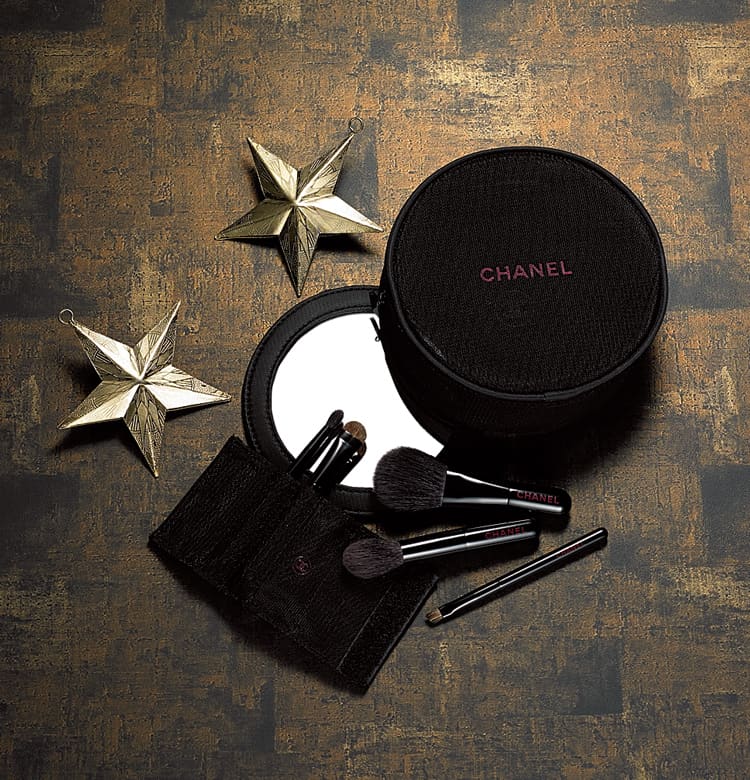 CHANELCHANEL クリスマスコフレ 2023 紺ポーチ - 口紅