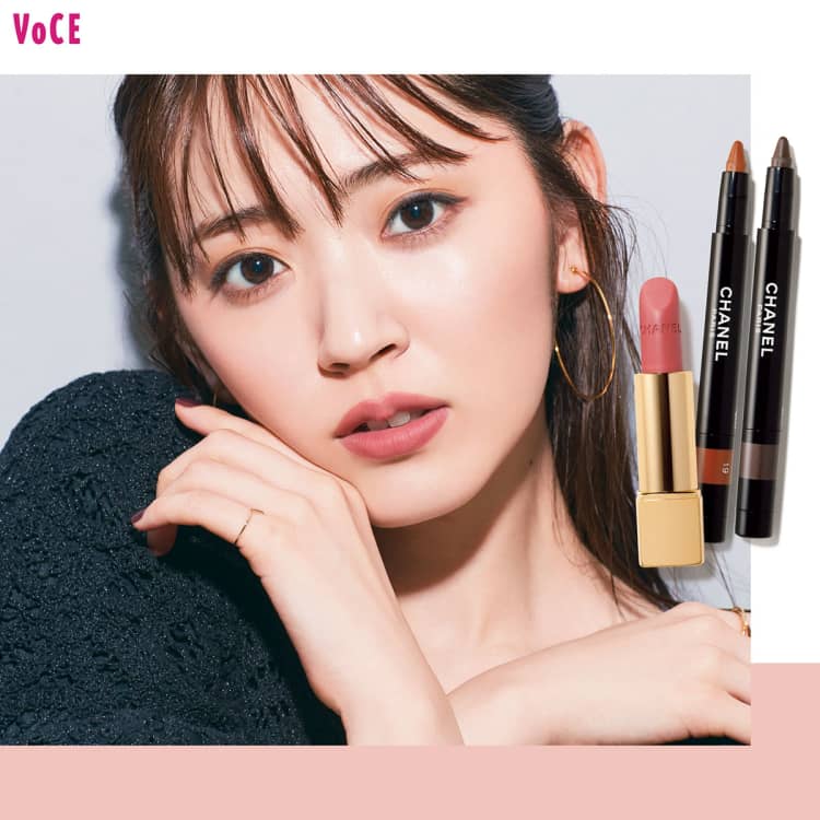 シャネル】のアイメイク＆リップだから叶う！華やかなコンサバ顔 