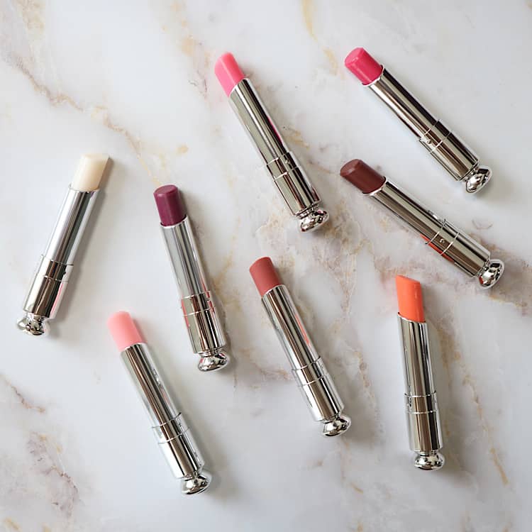 DIOR ADDICT LIP GLOW 人気色5点セット ディオールの「アディクト リップ グロウ」全色スウォッチ！人気色や