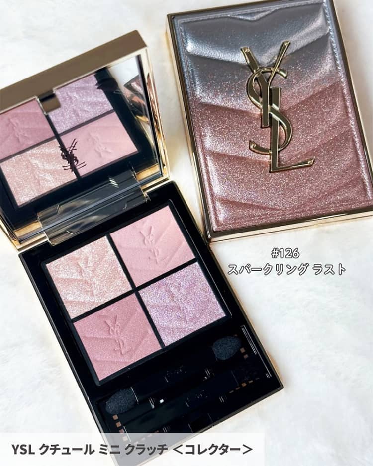 YSL クチュール ミニ クラッチ 126 スパークリングラスト コレクター クチュール ミニ クラッチ No.126 スパークリング ラスト＜コレクター