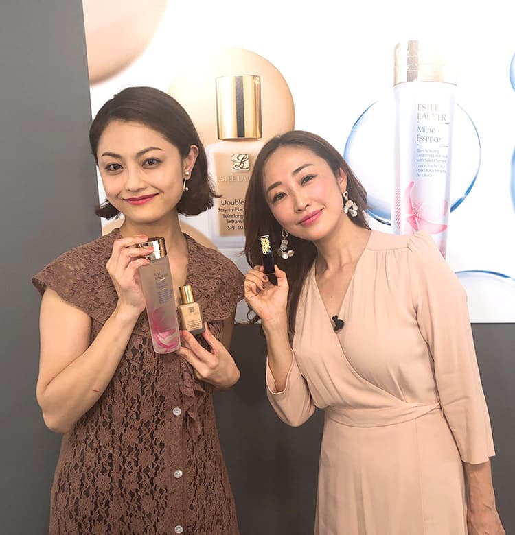 美容家・神崎恵×エスティ ローダー】「”好感度の高い顔”論」インスタ